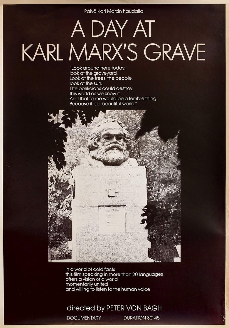 Poster of A Day at Karl Marx's Grave