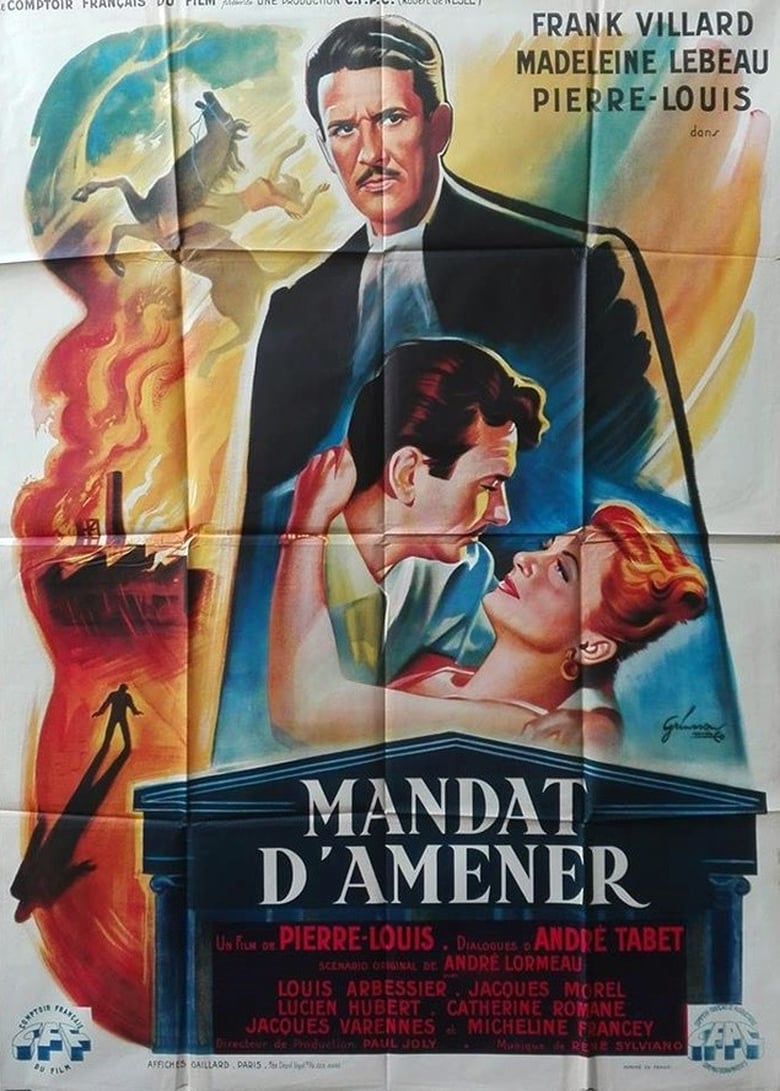 Poster of Mandat d'amener