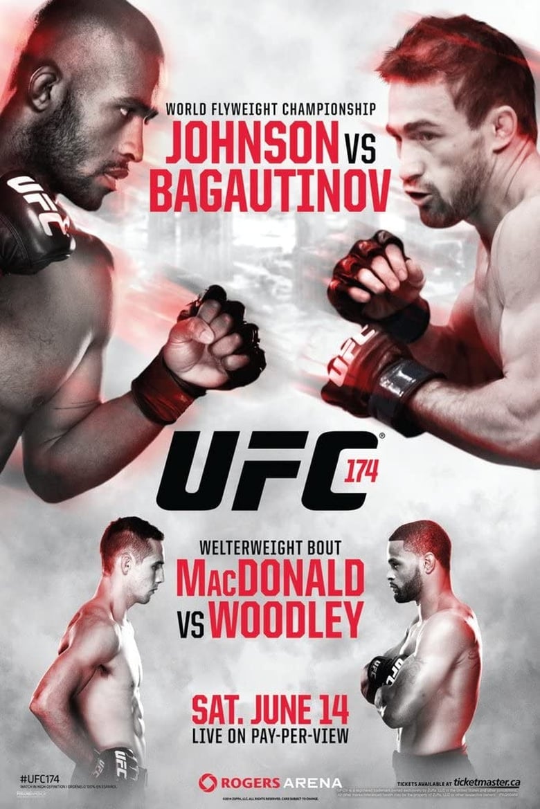 Poster of UFC 174: Johnson vs. Bagautinov