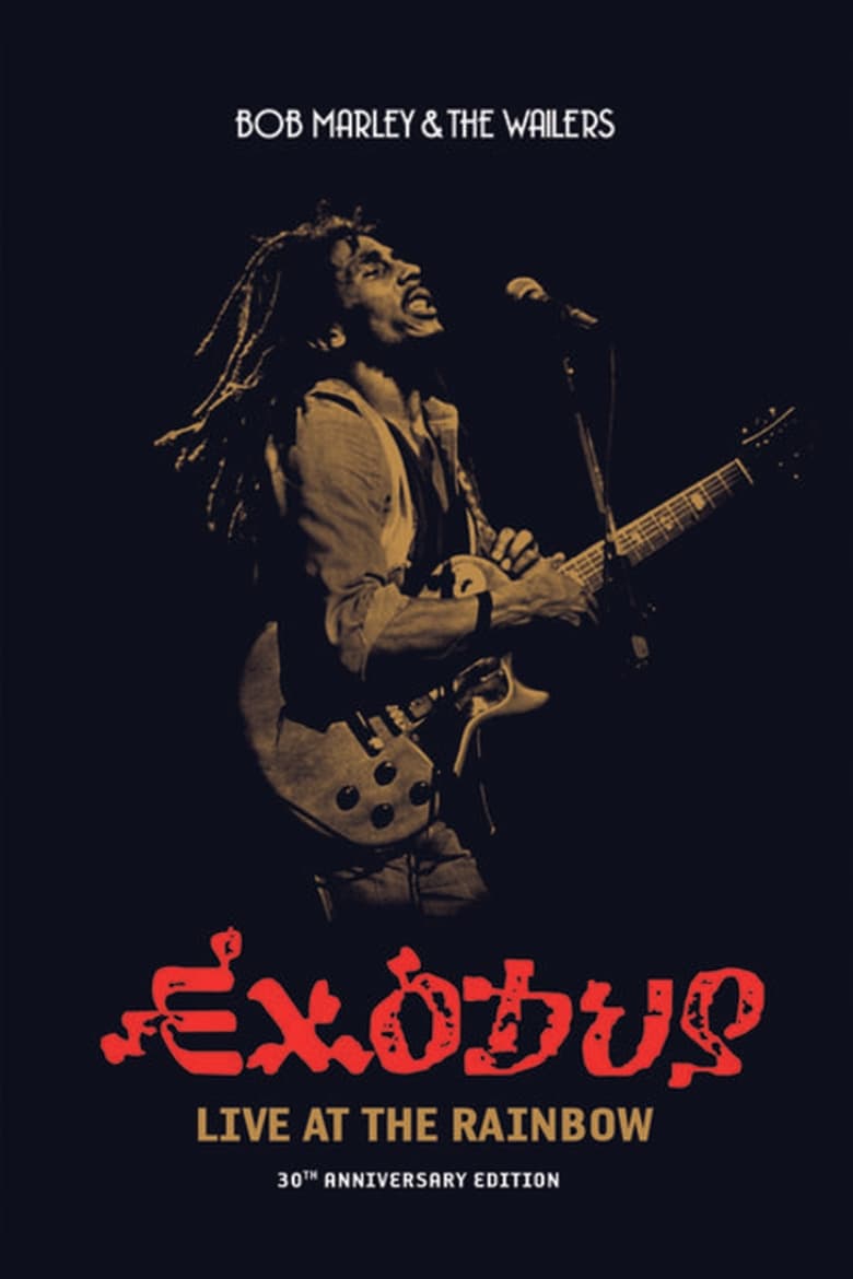 Poster of Bob Marley and the Wailers - Live at the Rainbow