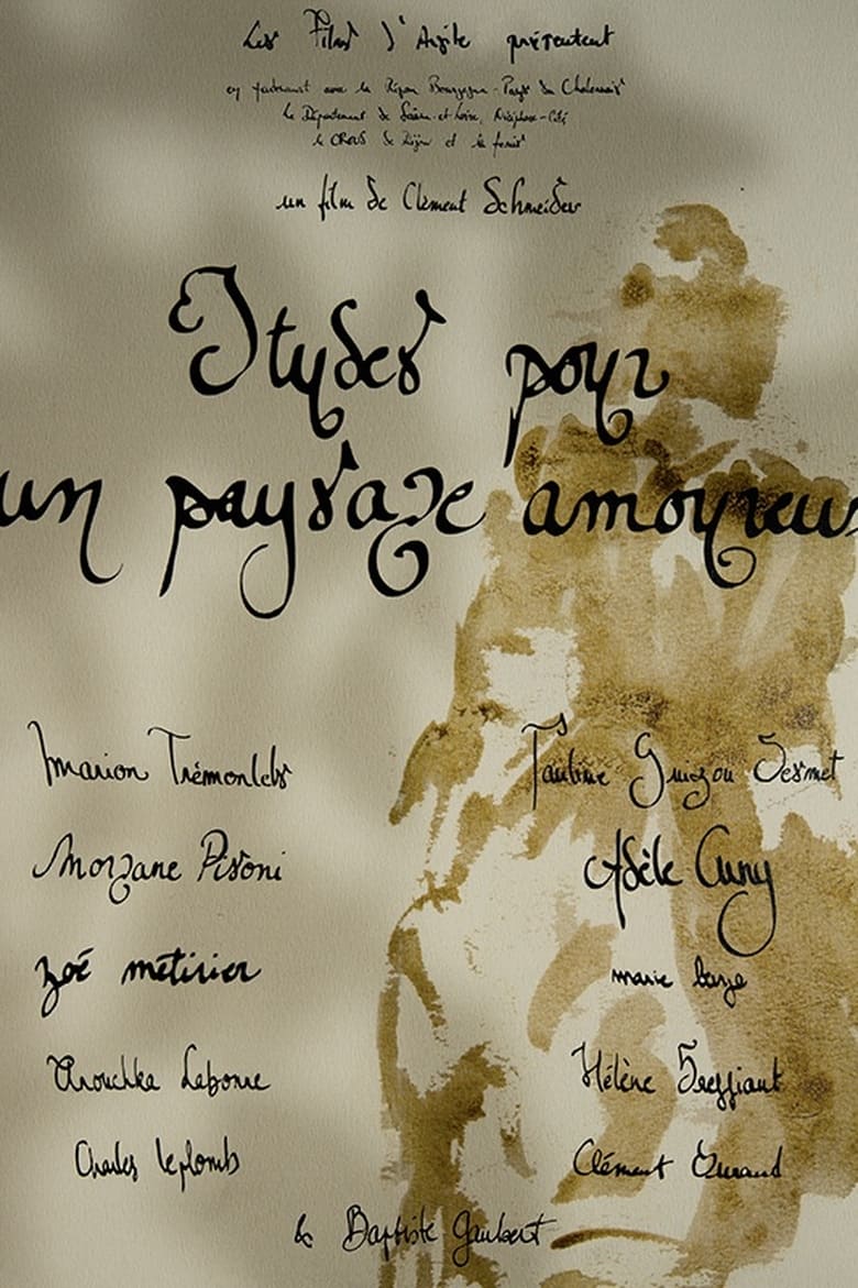 Poster of Etudes pour un paysage amoureux