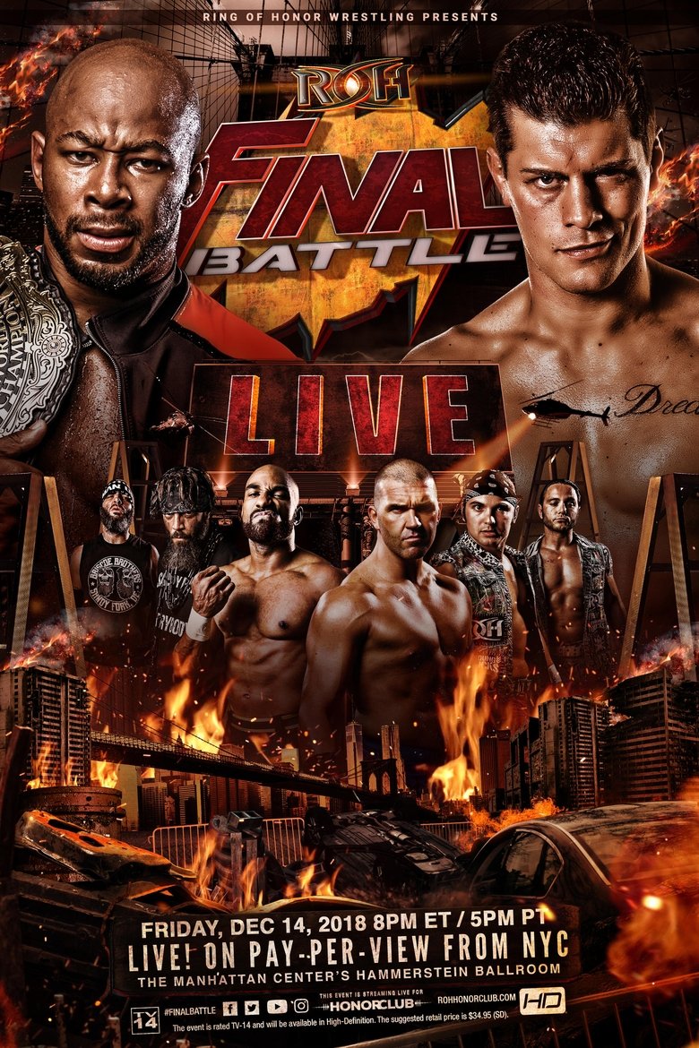 Poster of ROH: Final Battle 2018