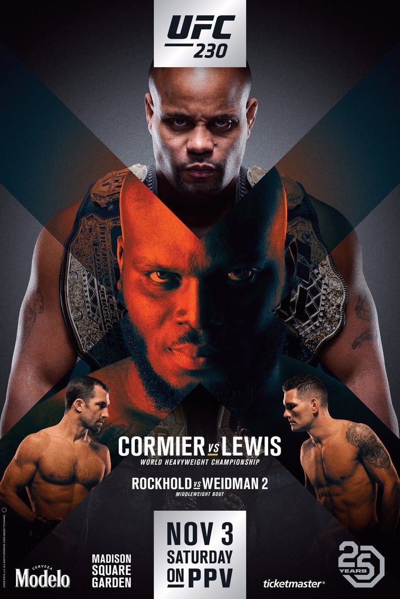 Poster of UFC 230: Cormier vs. Lewis