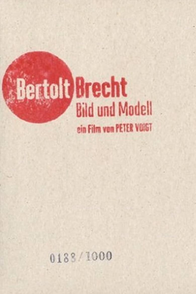 Poster of Bertolt Brecht - Images and Model