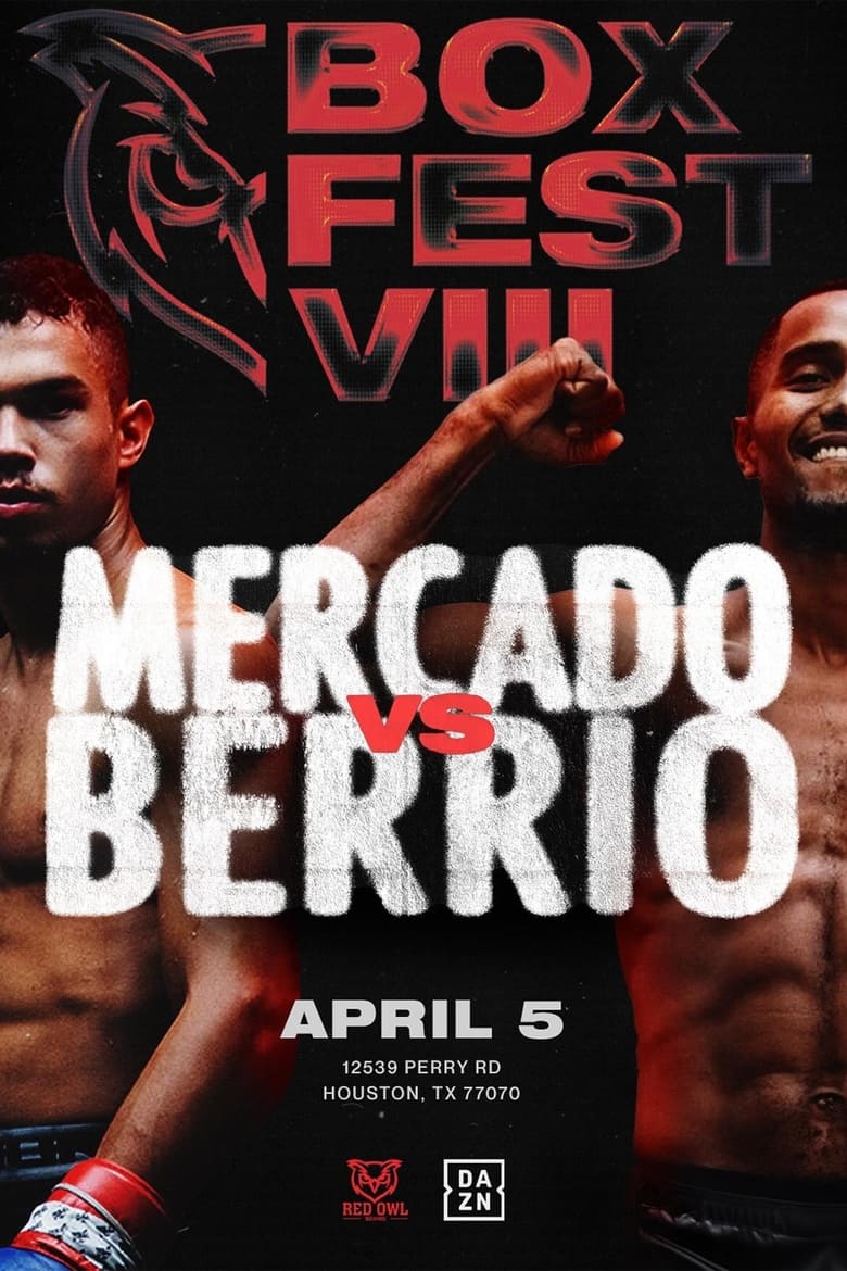 Poster of Ernesto Mercado vs. Deiner Berrio