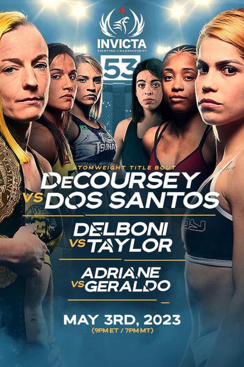 Poster of Invicta FC 53: DeCoursey vs. Dos Santos