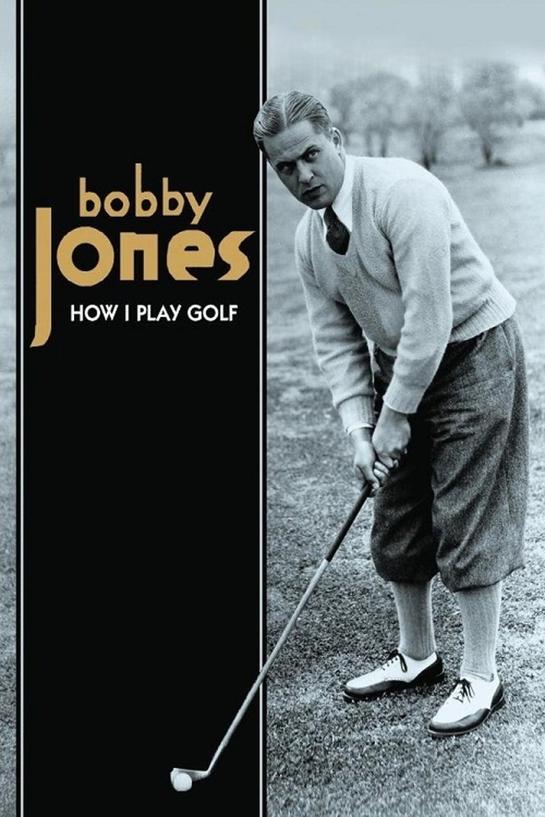 Poster of How I Play Golf, by Bobby Jones No. 5: 'The Medium Irons'