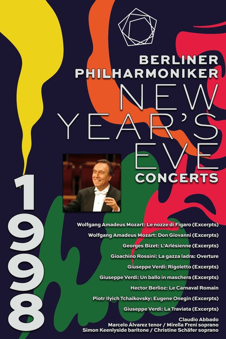 Poster of The Berliner Philharmoniker’s New Year’s Eve Concert: 1998