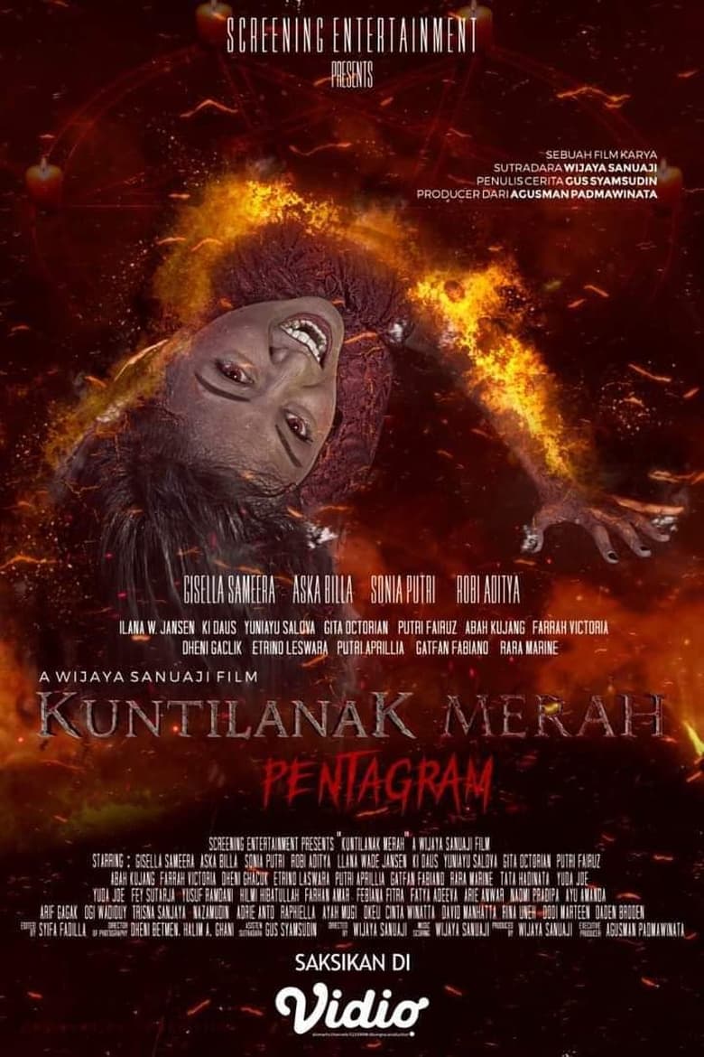 Poster of Kuntilanak Merah Pentagram