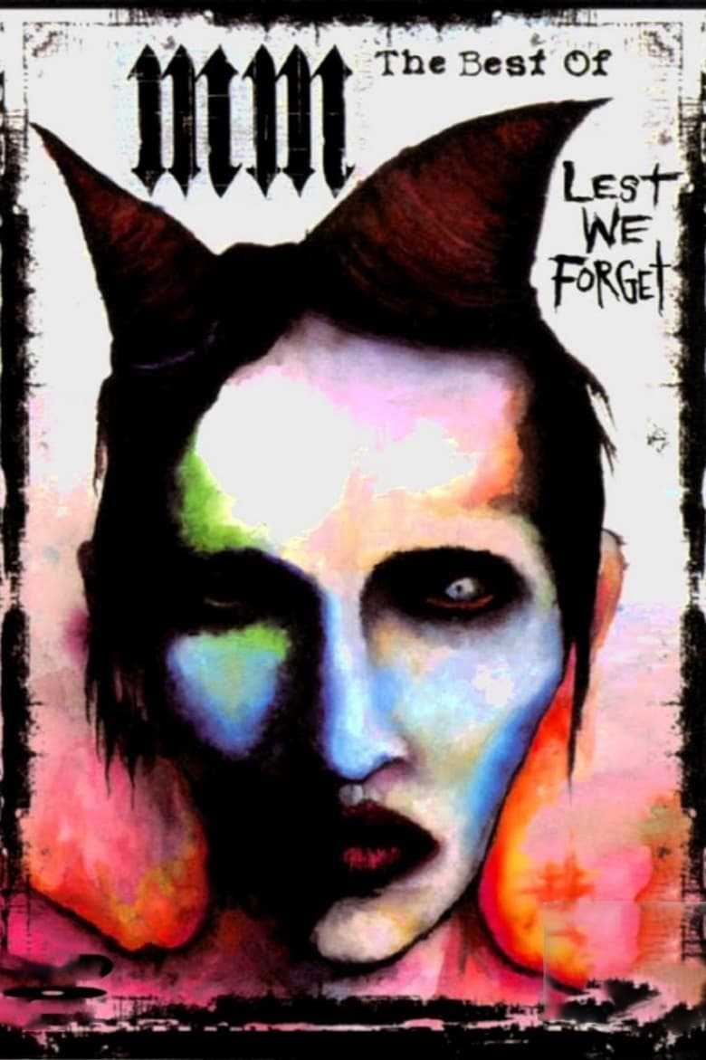 Poster of Marilyn Manson: Lest We Forget