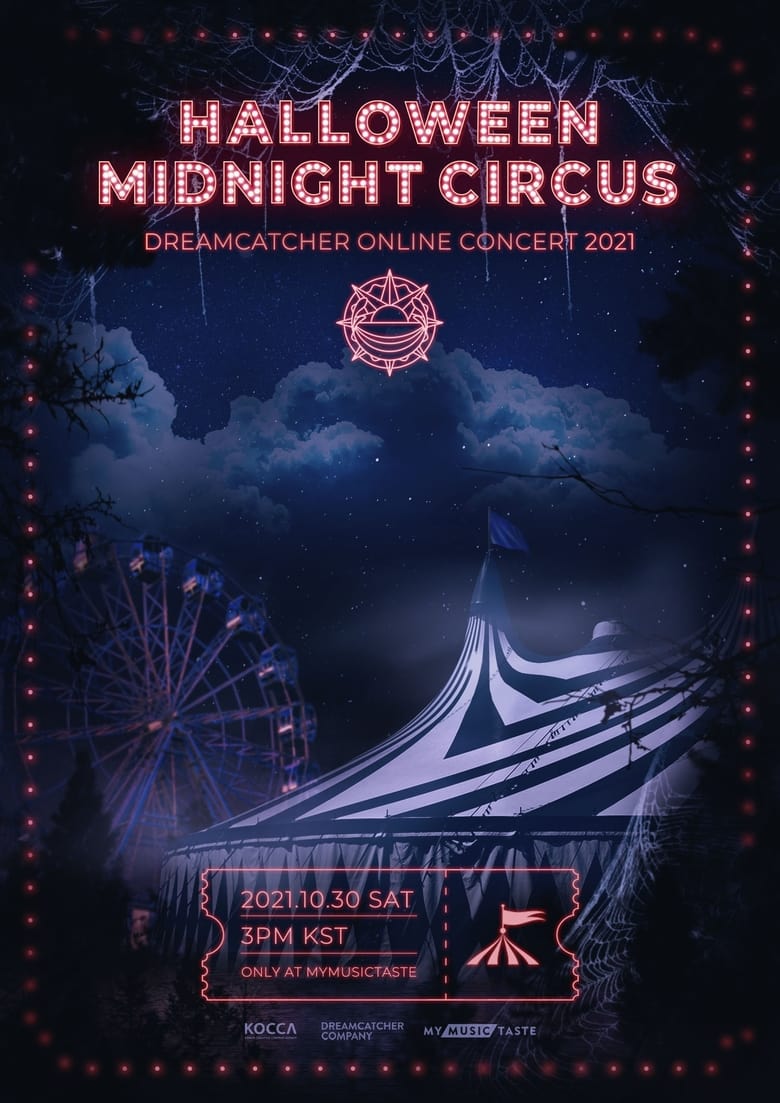 Poster of 7 Spirits at the Halloween Midnight Circus