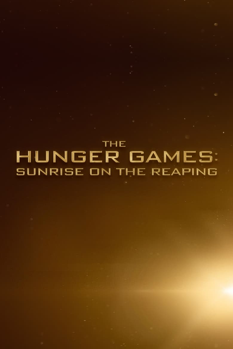 Poster of The Hunger Games: Sunrise on the Reaping