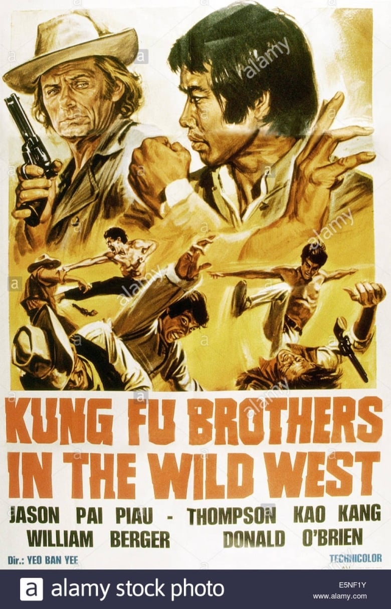 Poster of Kung Fu Brothers in the Wild West