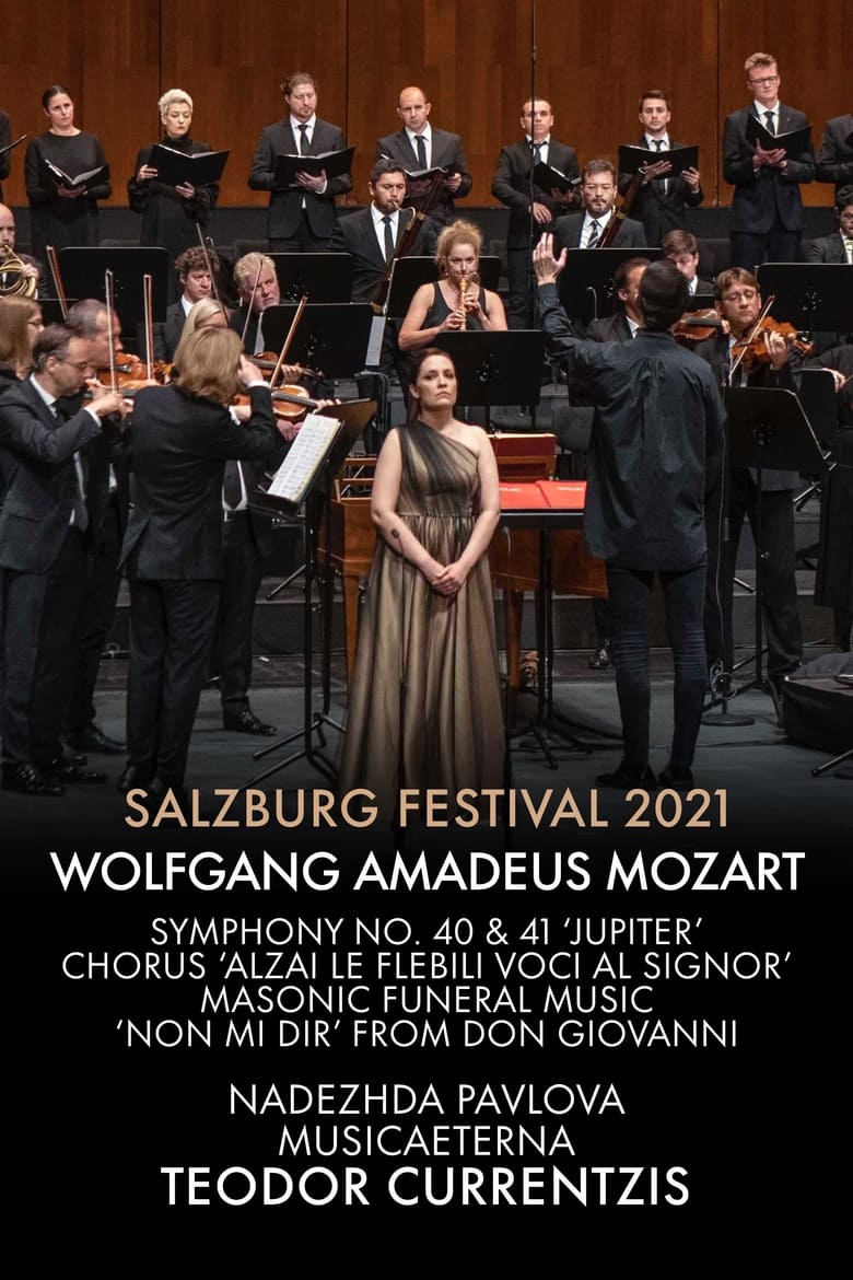 Poster of Salzburg Festival 2021: Currentzis conducts Mozart