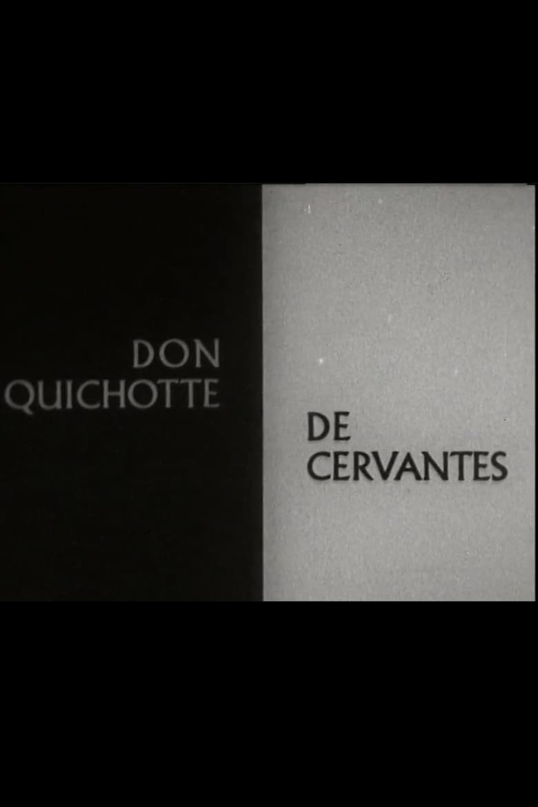 Poster of Don Quichotte de Cervantes