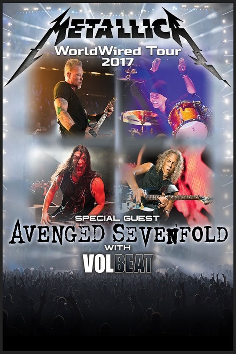 Poster of Metallica WorldWired North American Tour 2017