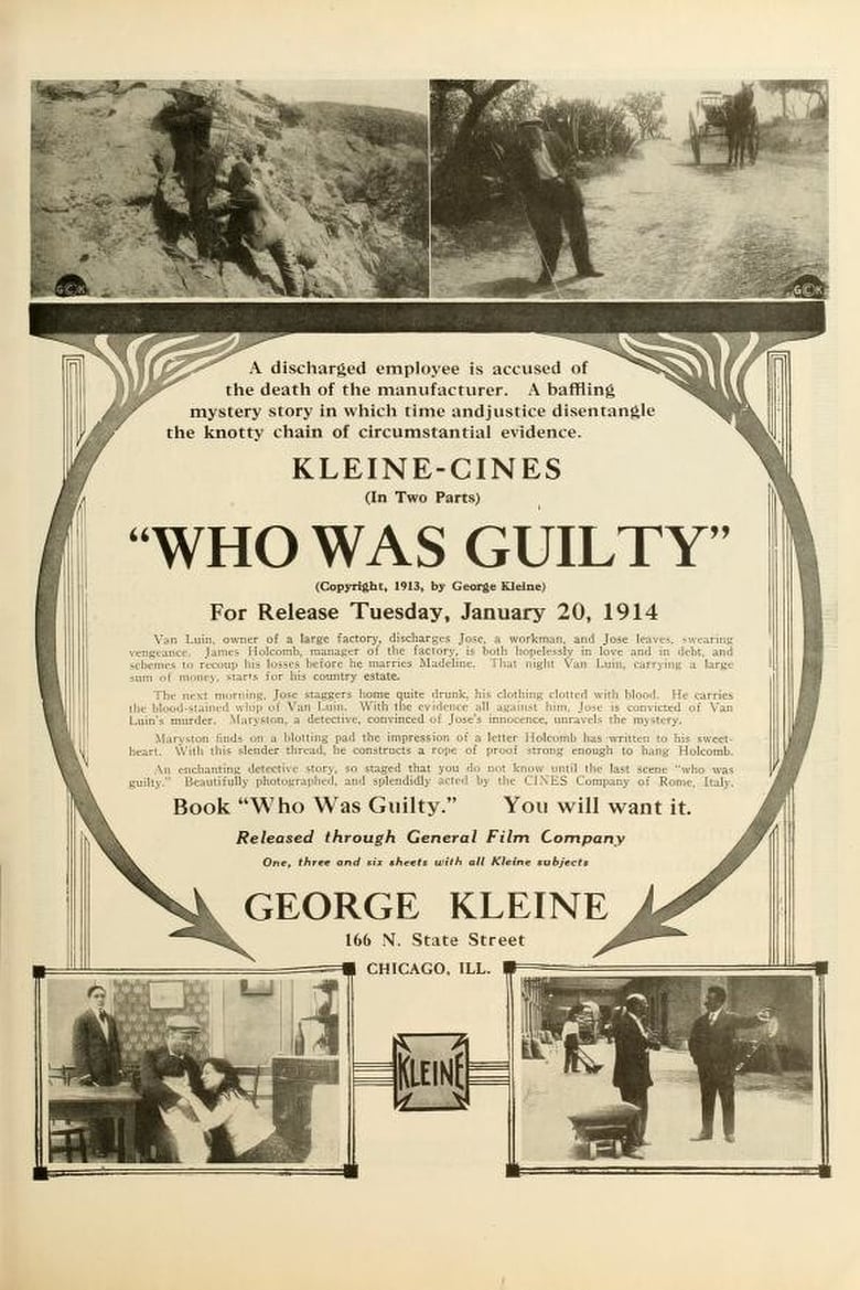 Poster of Who Was Guilty