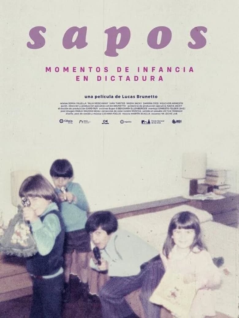 Poster of Sapos, momentos de infancia en dictadura