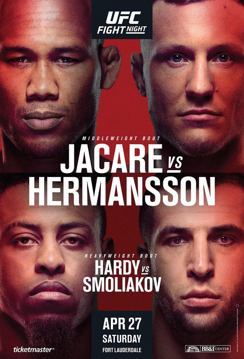 Poster of UFC Fight Night 150: Jacare vs. Hermansson