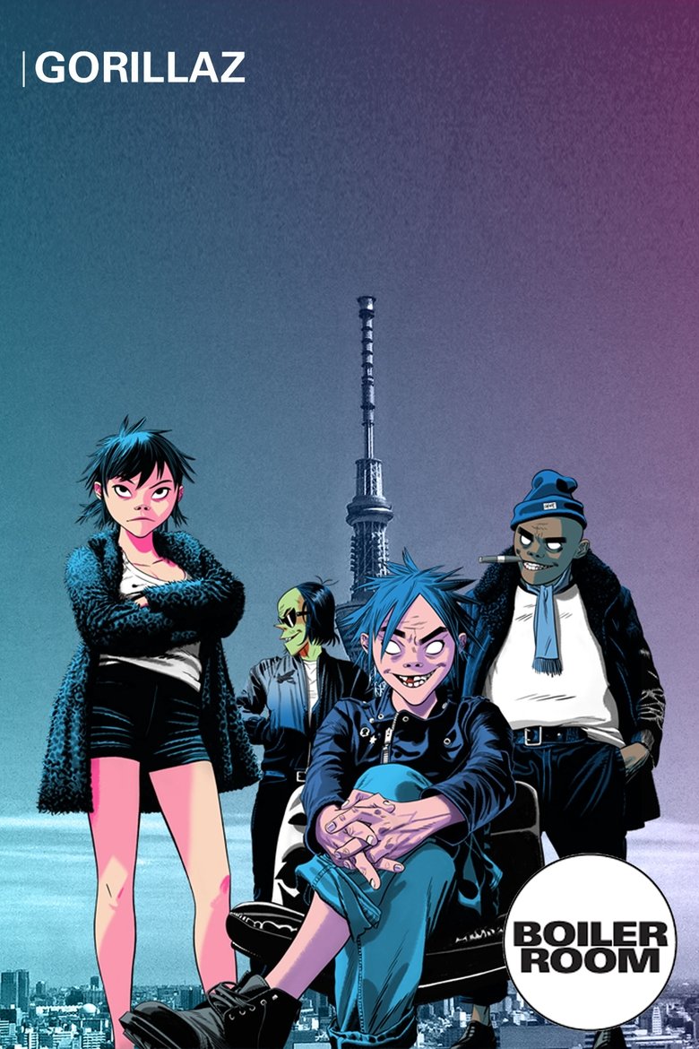Poster of Gorillaz: The Now Now Live from Tokyo