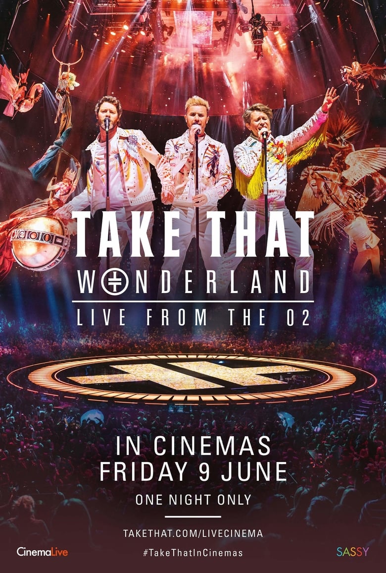 Poster of Take That: Wonderland Live from the O2