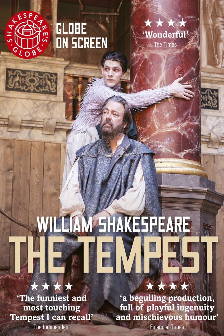 Poster of The Tempest - Live at Shakespeare's Globe