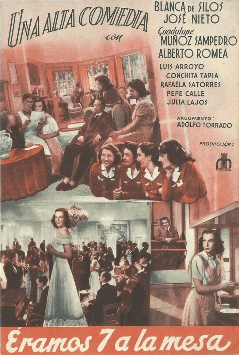 Poster of Éramos 7 a la mesa