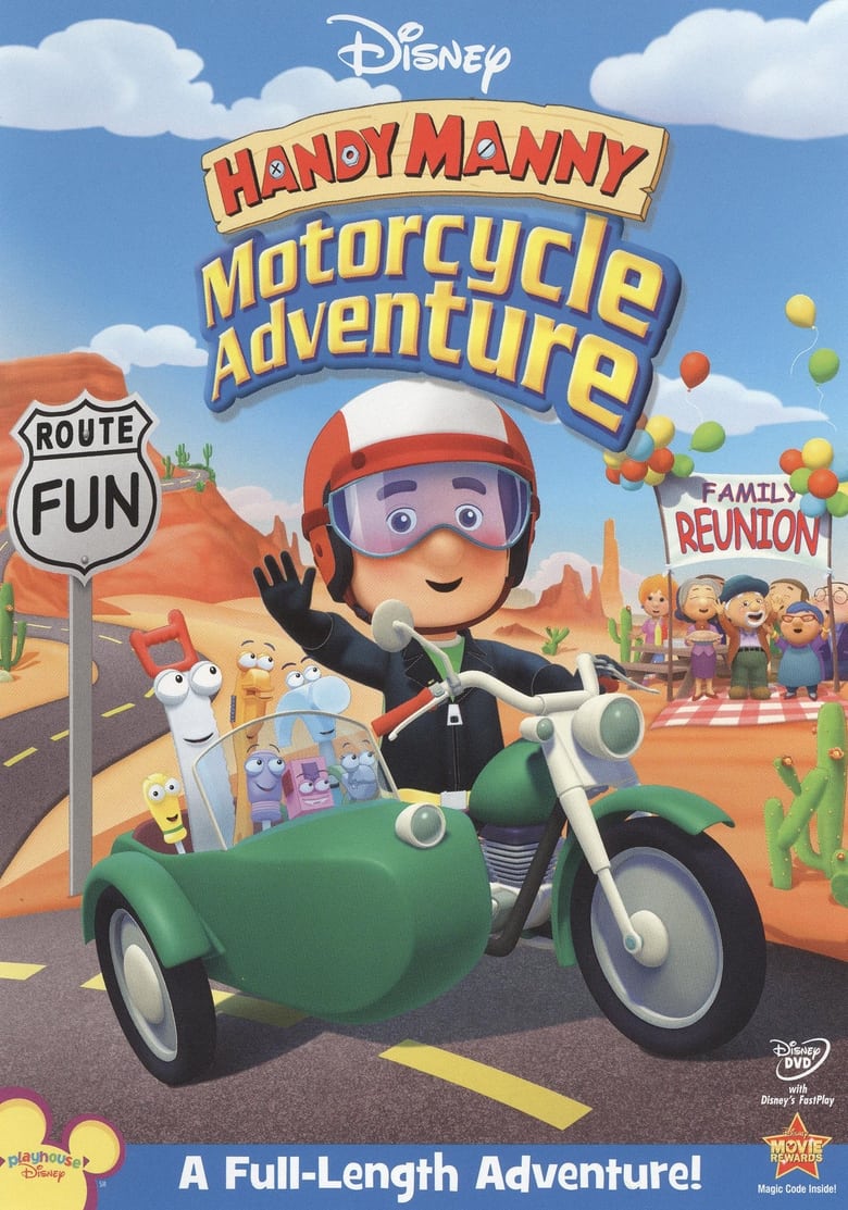 Poster of Handy Manny: Big Motorcycle Adventure