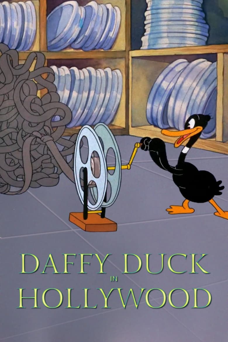 Poster of Daffy Duck in Hollywood