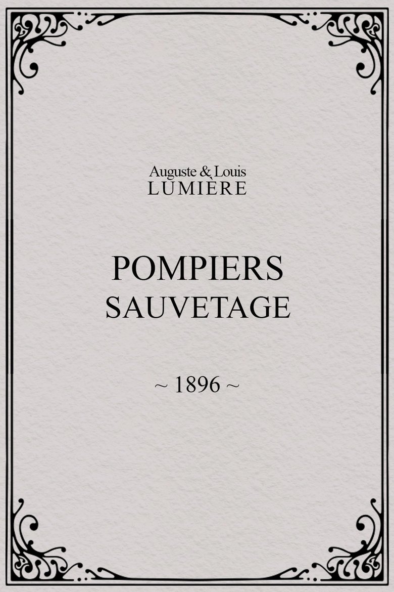 Poster of Pompiers : sauvetage