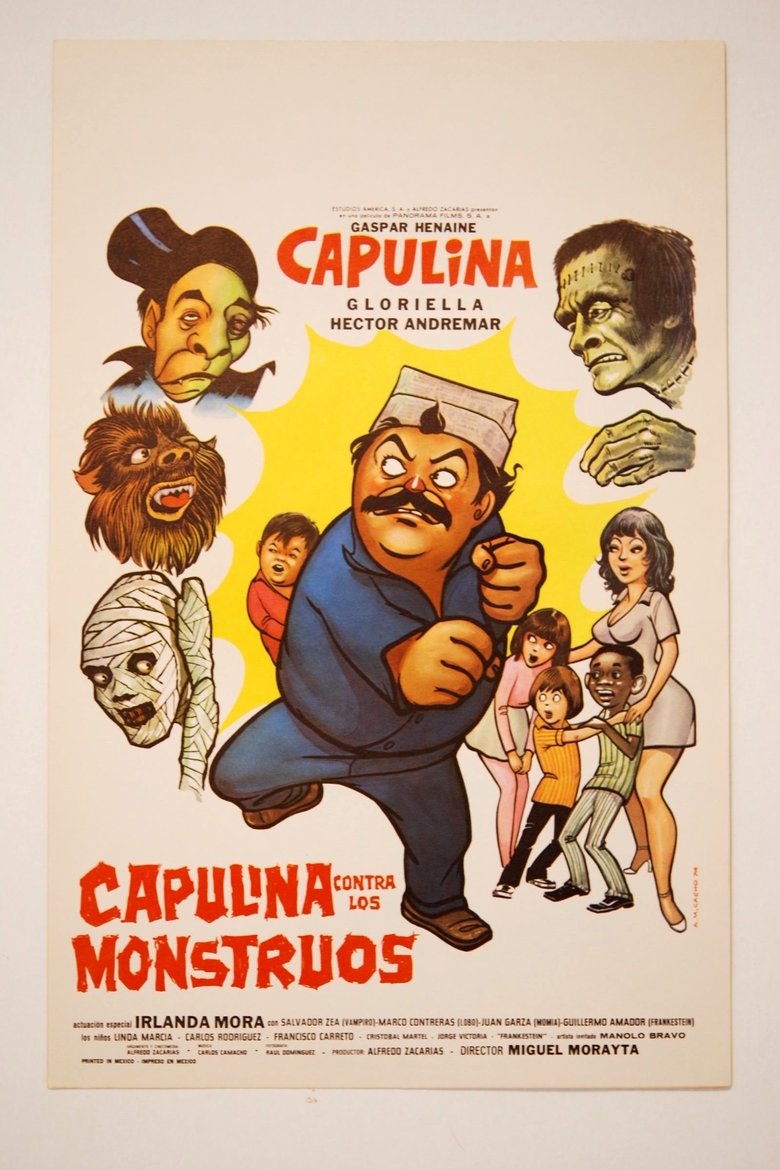 Poster of Capulina vs. the Monsters
