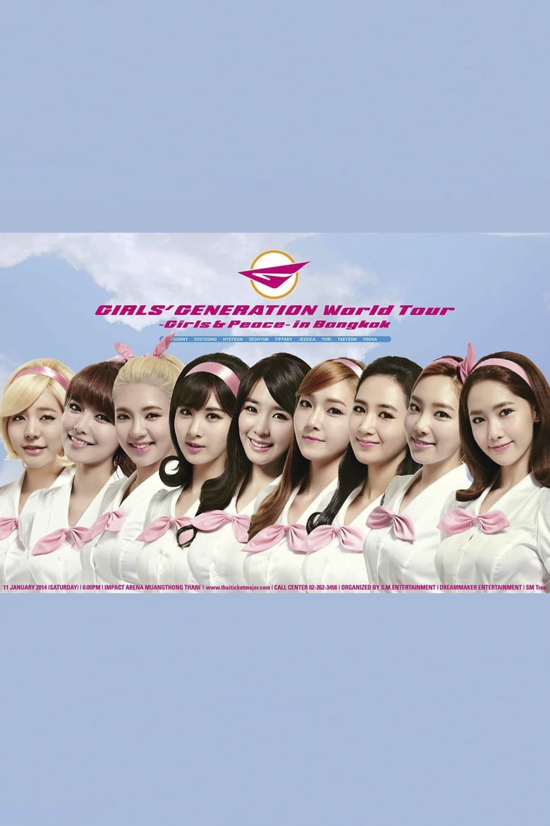 Poster of Girls' Generation World Tour - Girls & Peace in Seoul