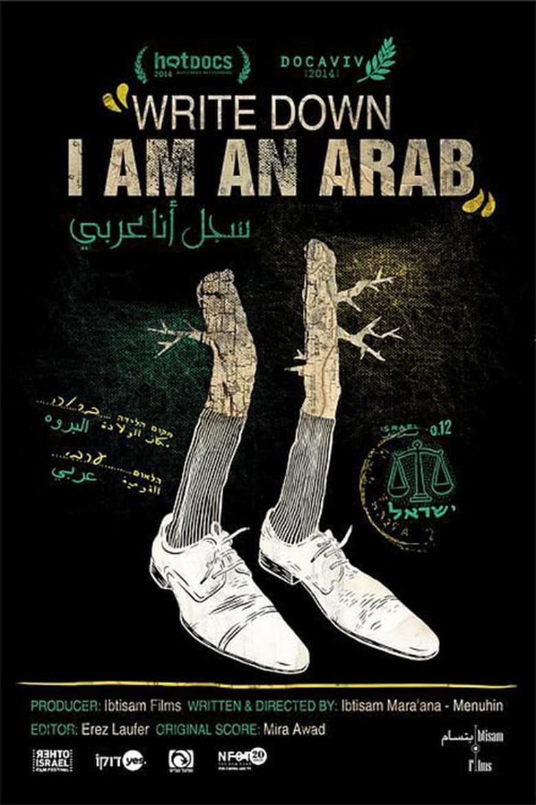 Poster of Write Down, I Am an Arab