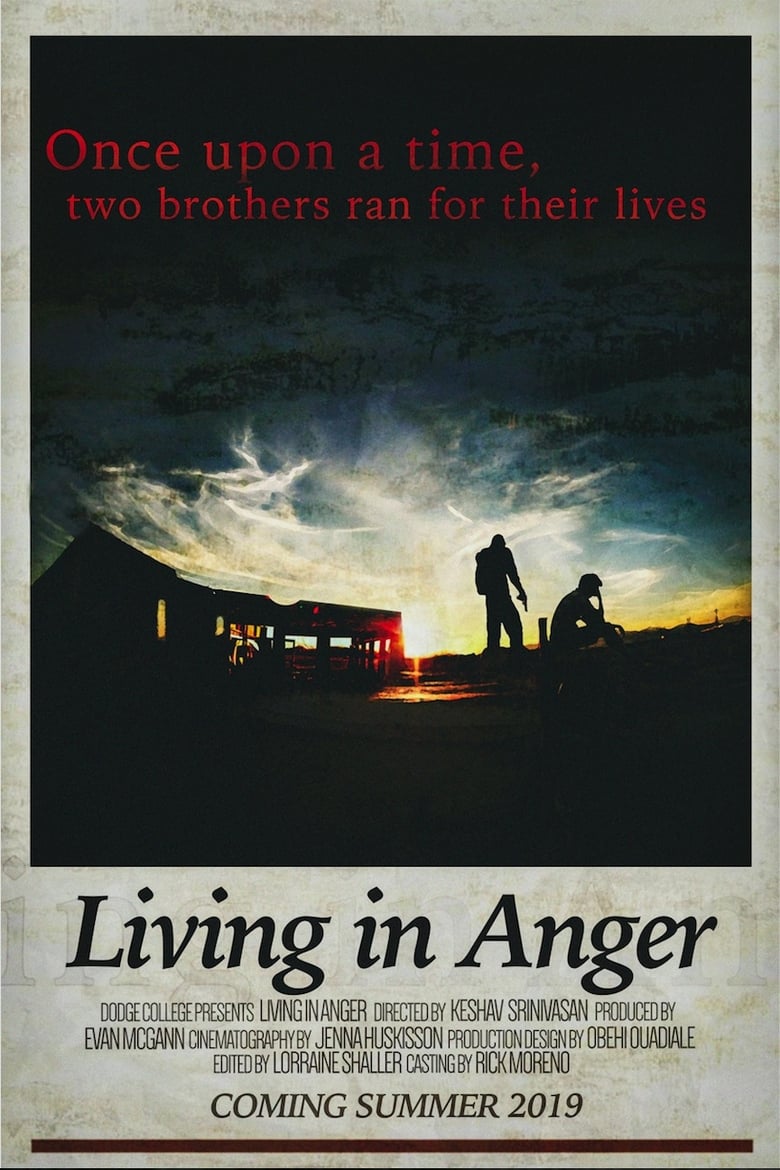 Poster of Living in Anger