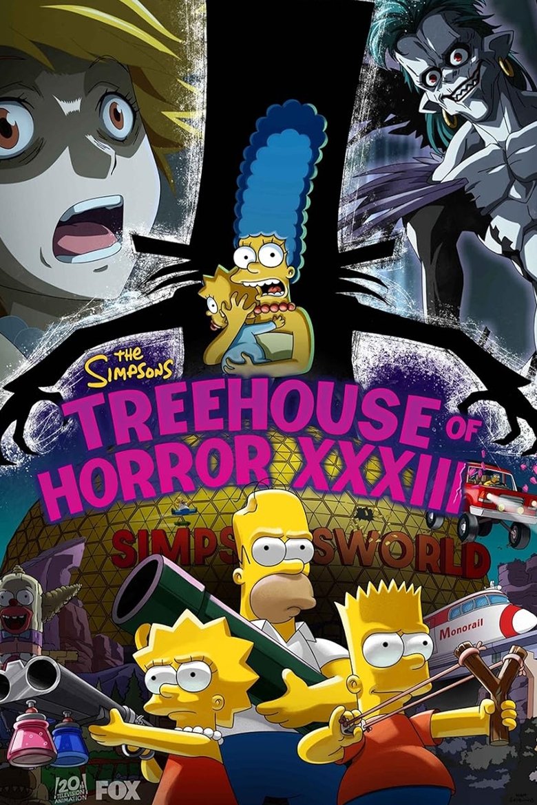Poster of Treehouse of Horror XXXIII