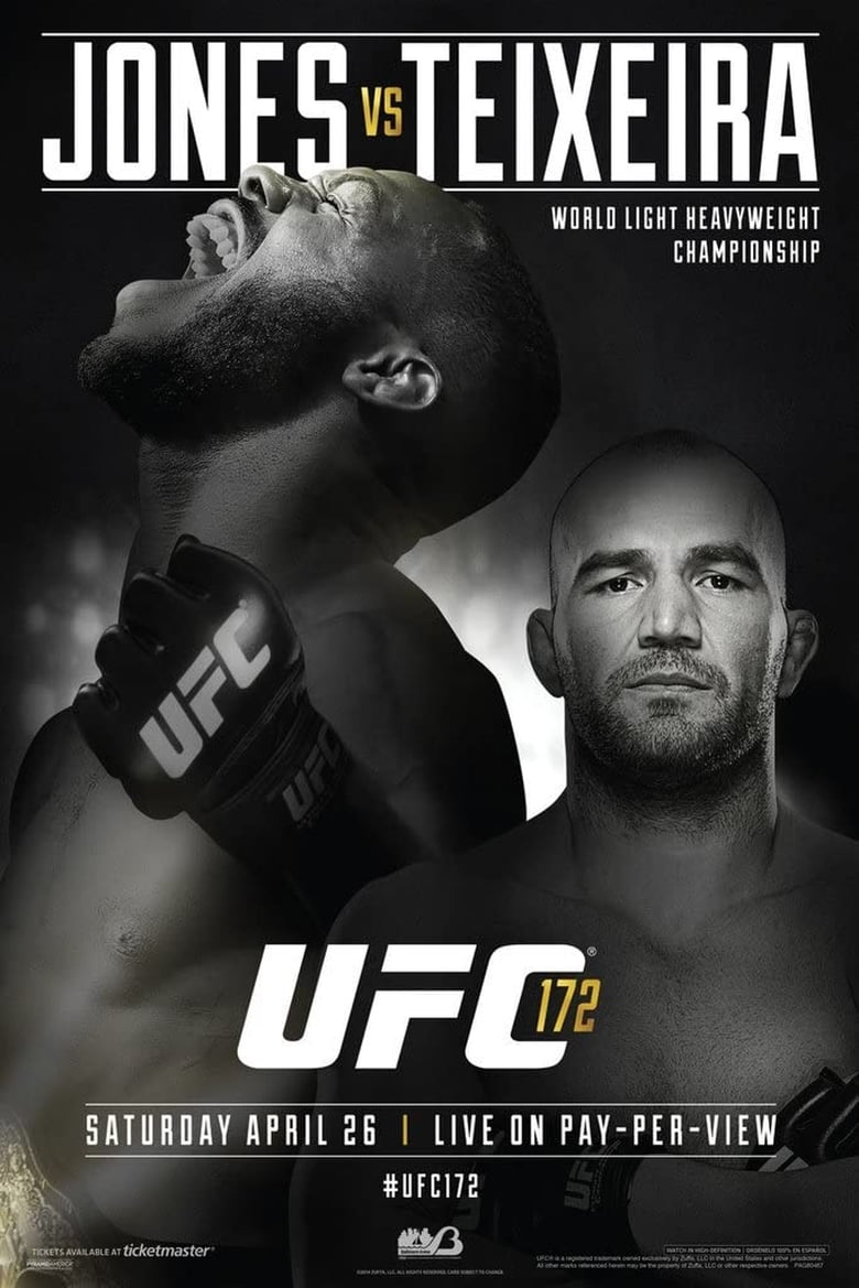 Poster of UFC 172: Jones vs. Teixeira