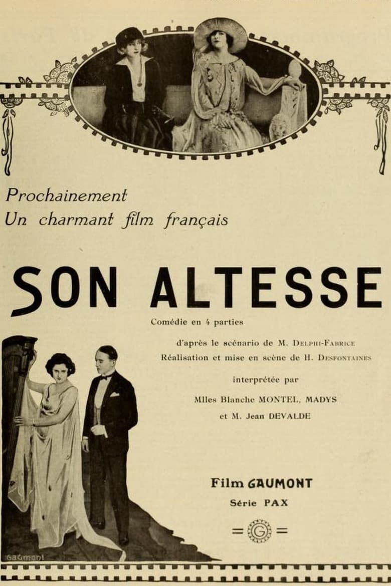 Poster of Son altesse