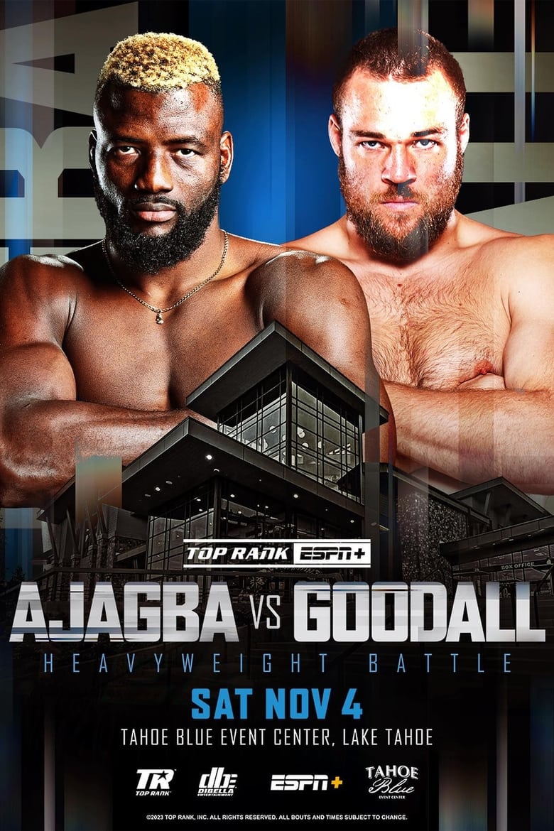 Poster of Efe Ajagba vs. Joe Goodall