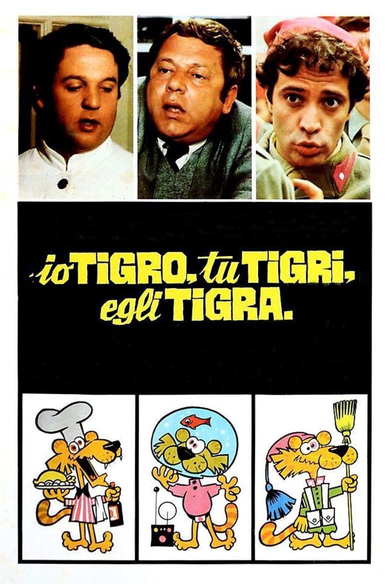 Poster of Io tigro, tu tigri, egli tigra