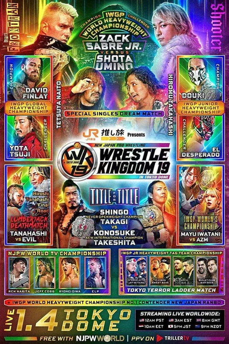 Poster of NJPW Wrestle Kingdom 19