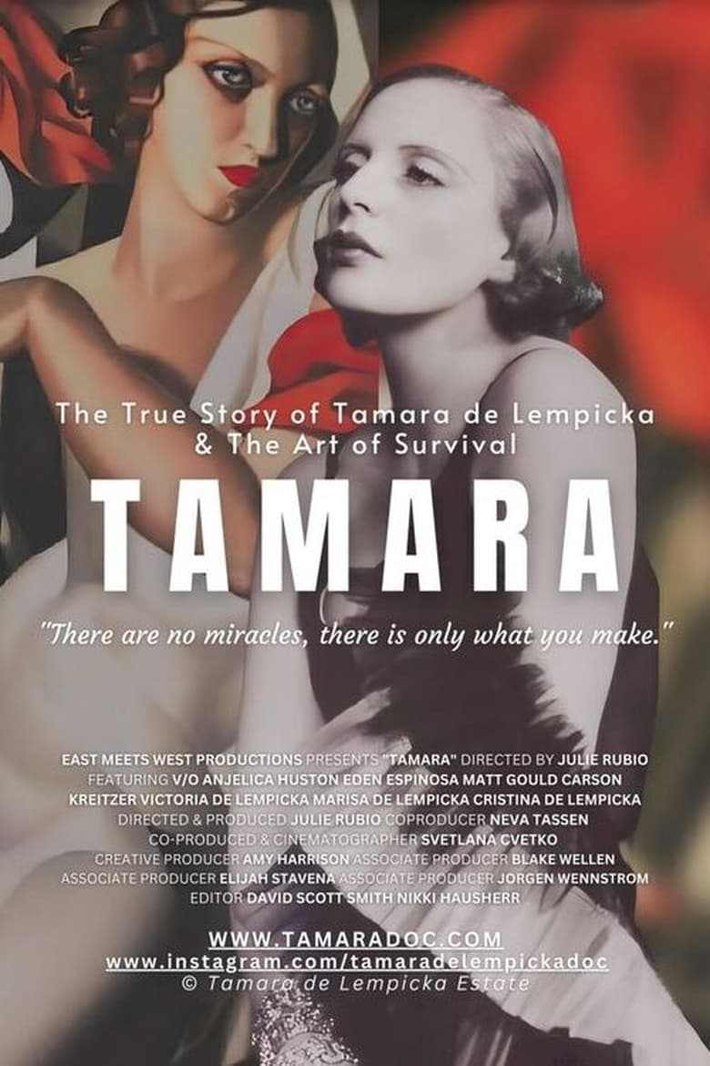 Poster of The True Story of Tamara de Lempicka and the Art of Survival