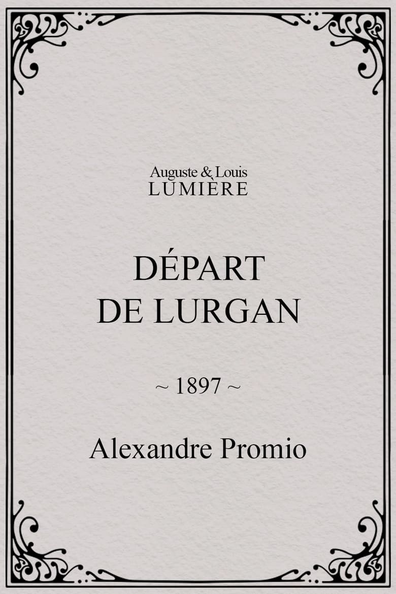 Poster of Départ de Lurgan