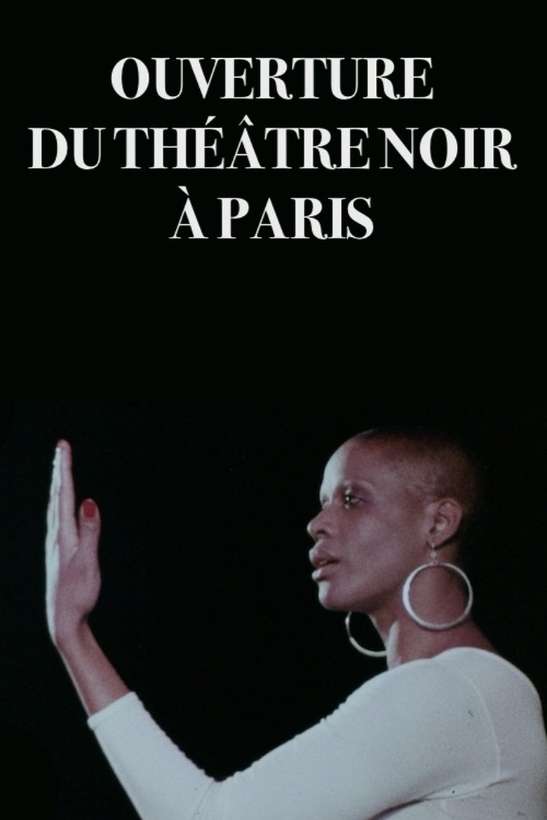 Poster of Opening of the Theater Noir in Paris