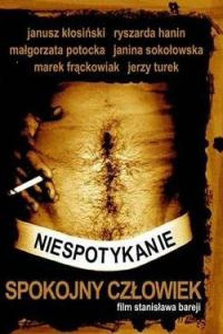 Poster of Niespotykanie spokojny człowiek