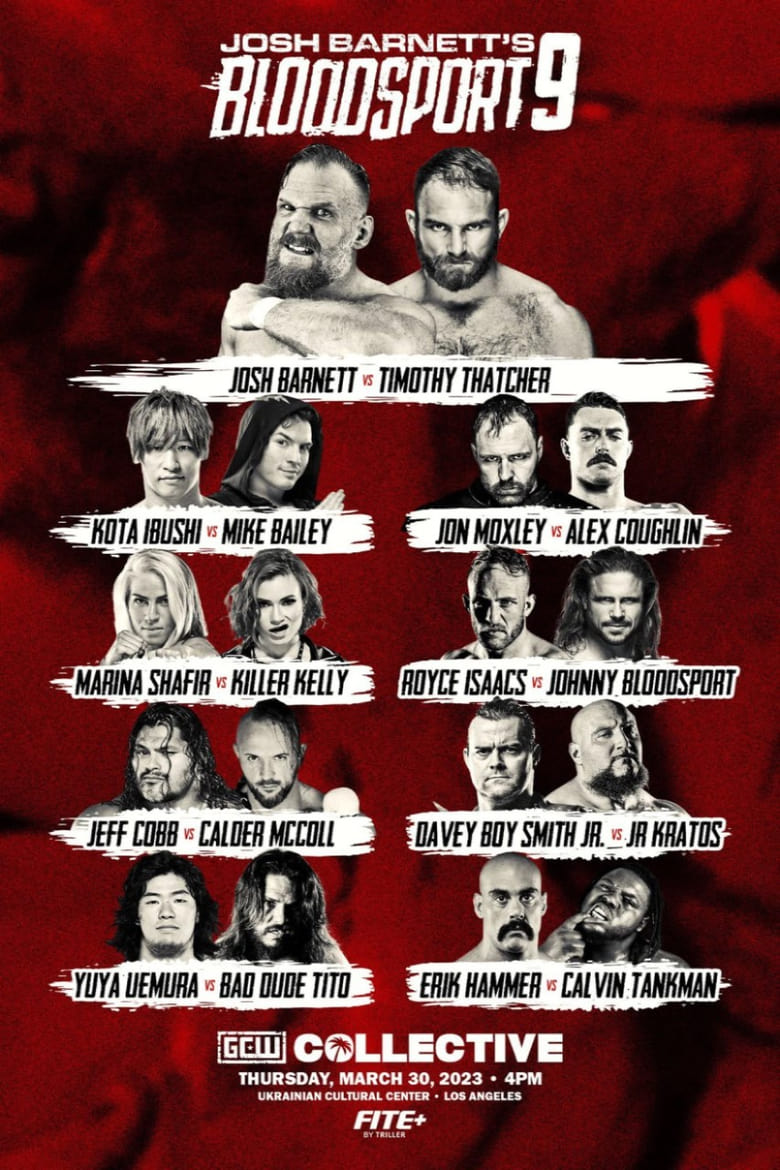 Poster of GCW Josh Barnett's Bloodsport 9