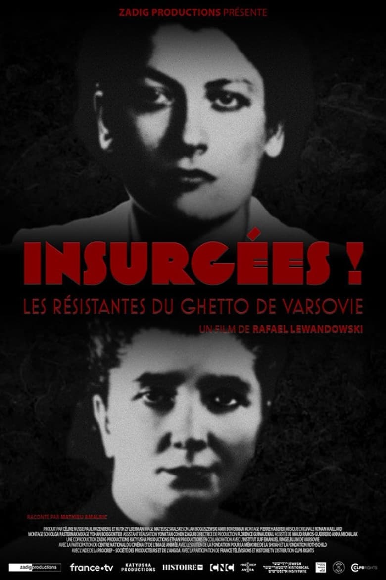 Poster of Insurgées ! Les résistantes du ghetto de Varsovie