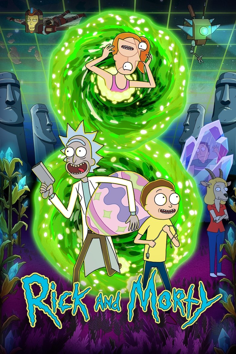 Poster of Cast and Crew in Rick And Morty - The Last Temptation of Jerry (Season 8 - Episode 4) - The Last Temptation of Jerry