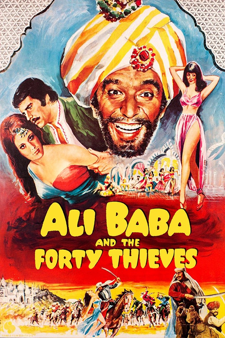 Poster of Ali Baba and the Forty Thieves