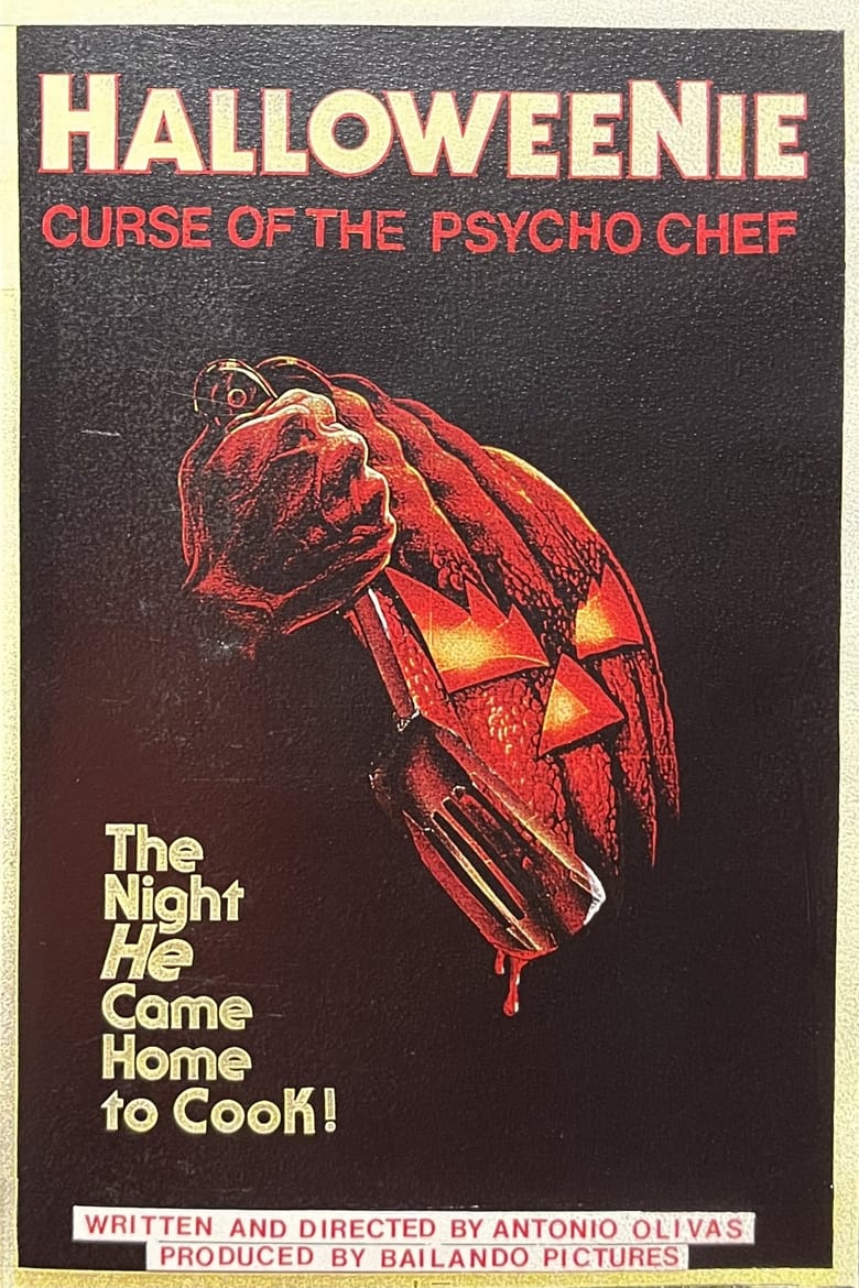 Poster of Halloweenie: Curse of the Psycho Chef