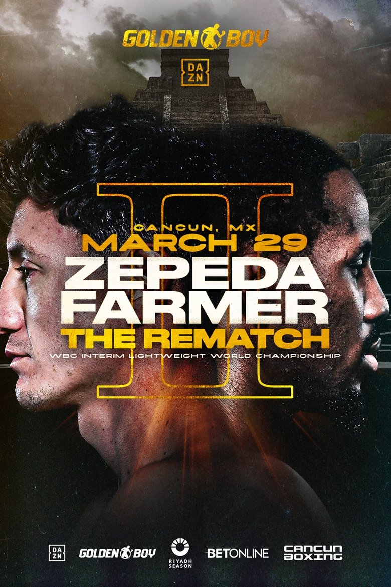 Poster of William Zepeda vs. Tevin Farmer II